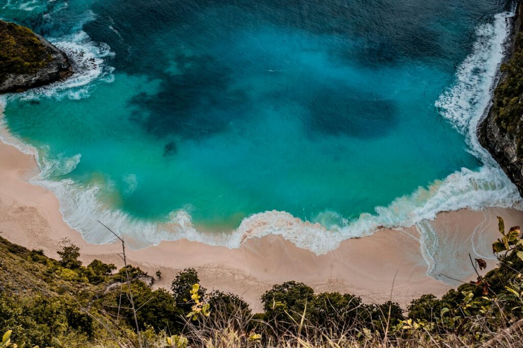 High Angle Photo of Beach